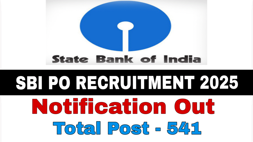 SBI PO Recruitment 2025